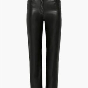 Black Leather Pants